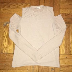 Open Shoulder Sweater